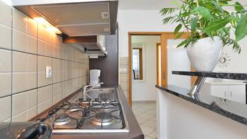 Nhà Tiêu chuẩn, 4 phòng ngủ (0263) | Bếp riêng | Tủ lạnh, lò vi sóng, lò nướng, bếp nấu