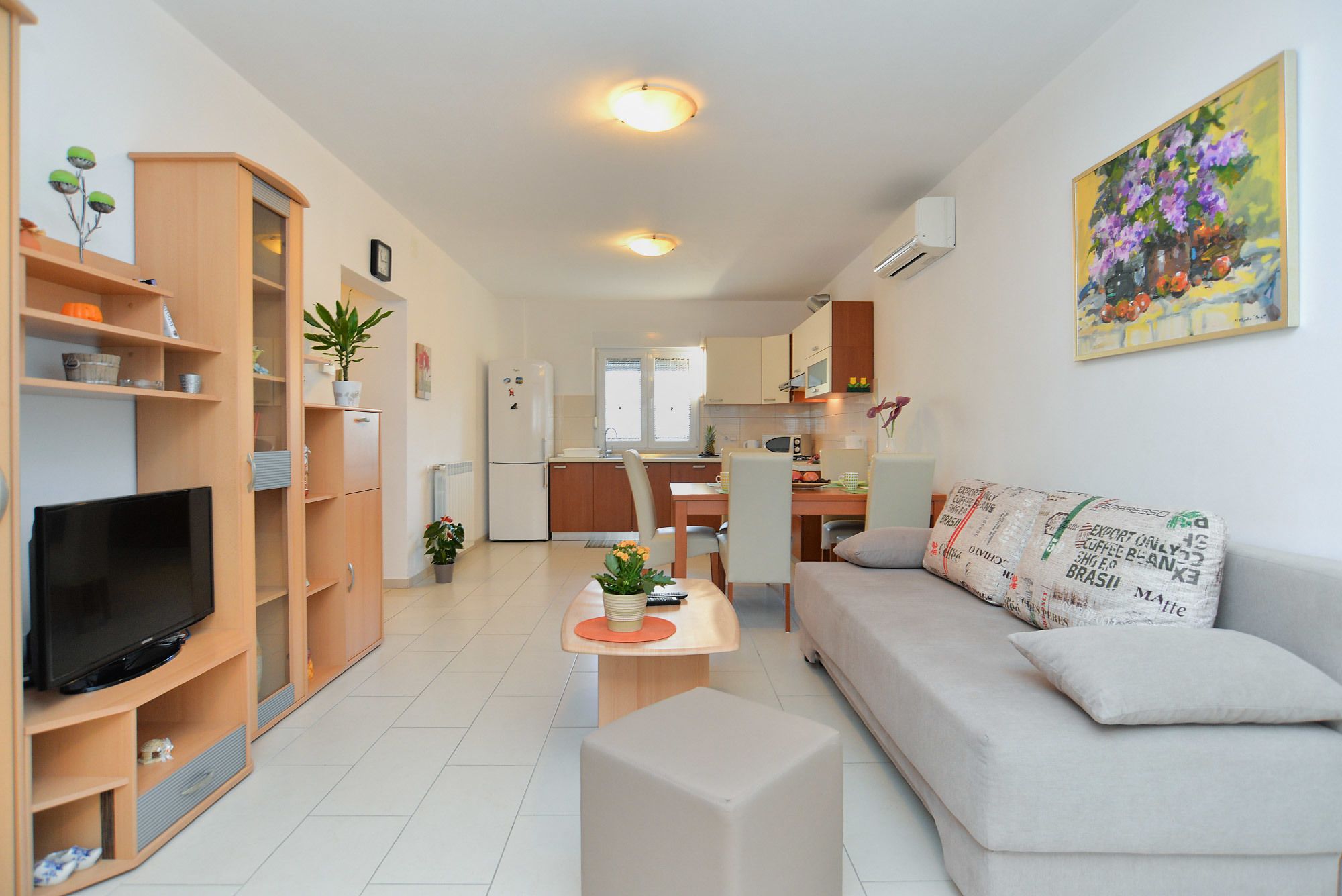 Lägenhet Standard - 2 sovrum (0280) | Vardagsrum | Tv