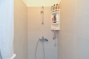 Departamento estándar, 2 habitaciones (0334) | Regadera en el baño