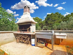 BBQ/picnic area - Apartment 1403 (Fazana)