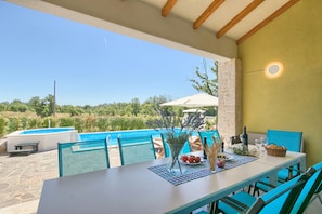 Standard Villa, 5 Bedrooms (0351) | Terrace/patio - Villa 1404 (Zminj)