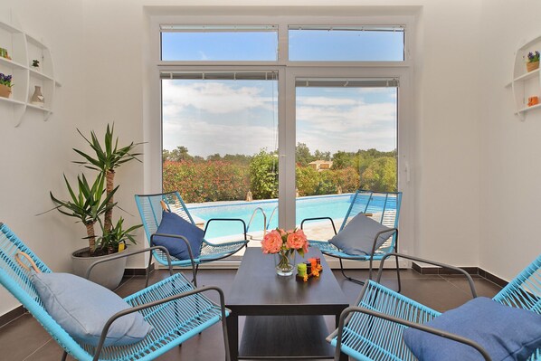 Living area - Villa 1519 (Zminj)