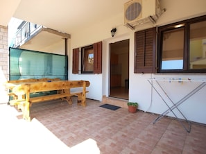 Apartamento standard, 2 quartos (0379) | Terraço/pátio