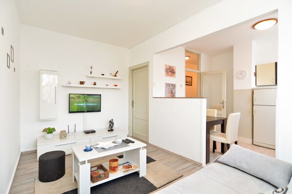 Standard Apartment, 1 Bedroom (0420) | Living area | TV