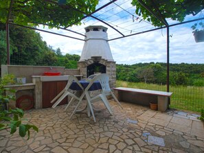 BBQ/picnic area - Apartment 1644 (Medulin)