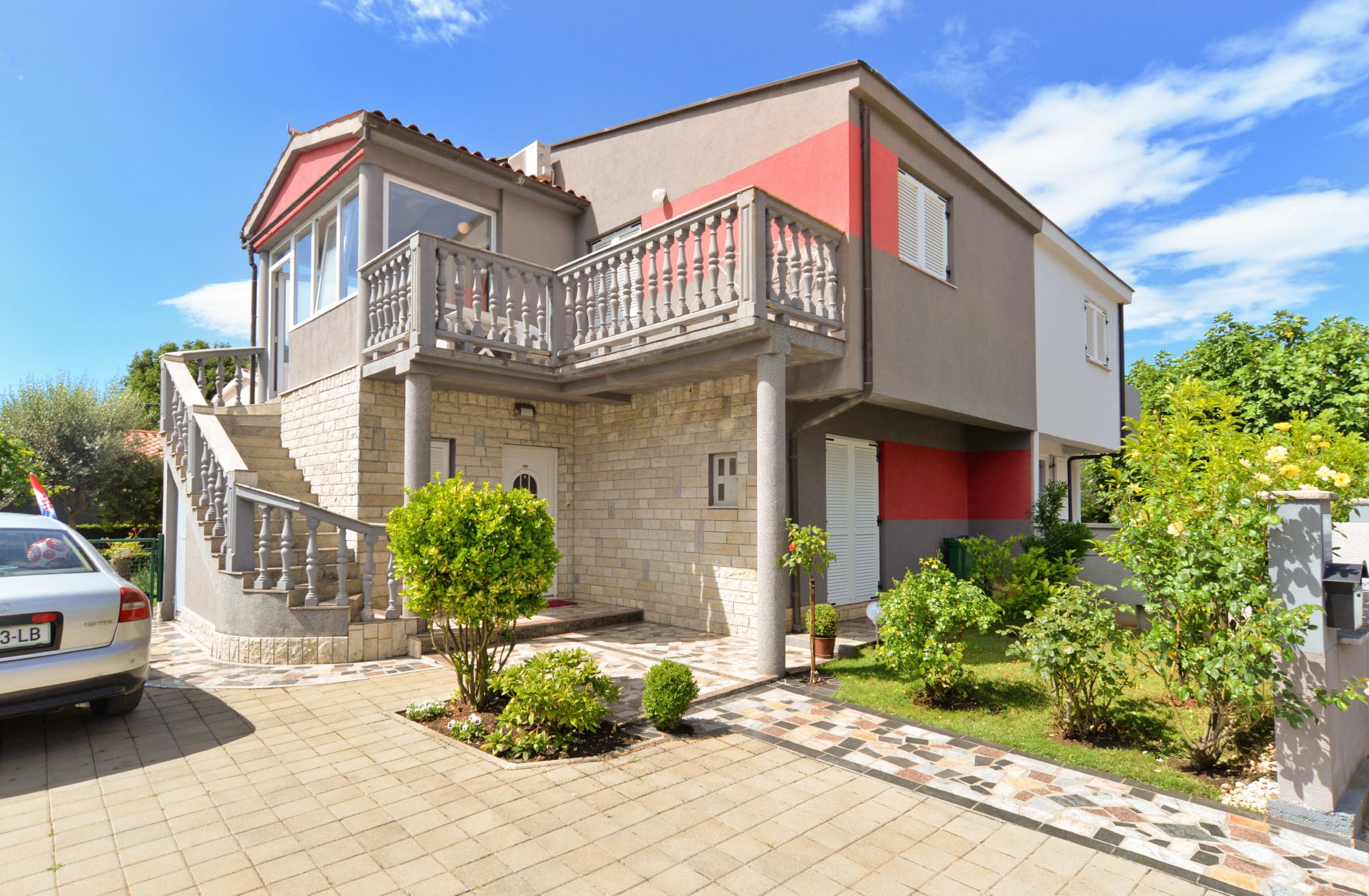 Façade de l’hébergement 