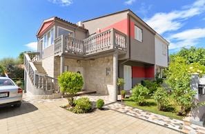 Fassade der Unterkunft