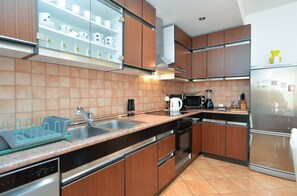 Standard-Apartment, 1 Schlafzimmer (1692/17529) | Eigene Küche | Kühlschrank, Herdplatte, Wasserkocher mit Kaffee-/Teezubehör