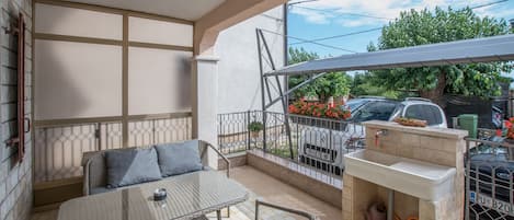 Appartamento Standard, 1 camera da letto (0461) | Balcone