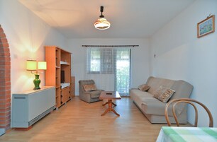 Apartamento standard, 2 quartos (0465) | Área de estar | TV