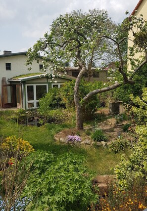 Property grounds - Child-friendly apartment centrally located and close to nature (Templin)