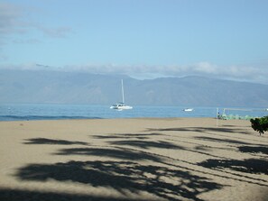 En la playa 