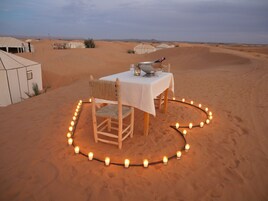 Honeymoon Tent, 1 King Bed | Terrace/patio