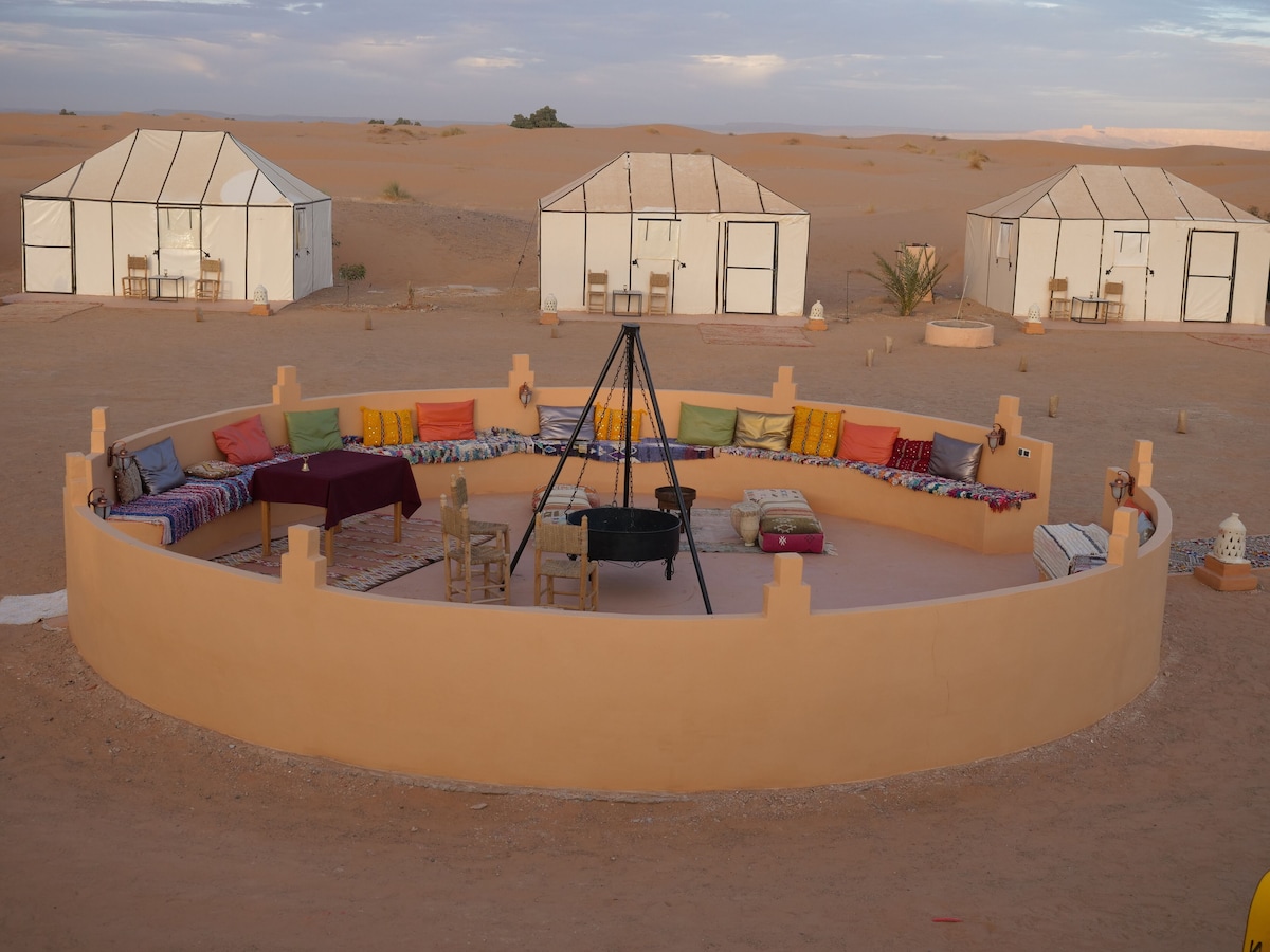 Terrace/patio - Royal Luxury Camp (Taouz)