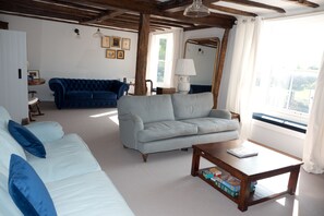 TV connectée, cheminée
