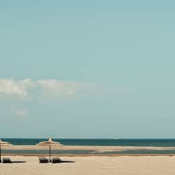 On the beach