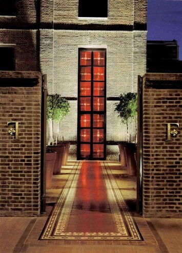Entrance to Faena Hotel + Universe (hotel side entrance)