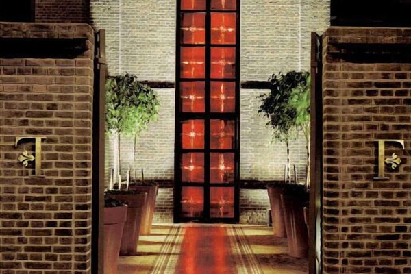 Entrance to Faena Hotel + Universe (hotel side entrance)