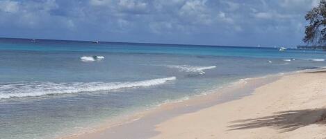 Sun loungers, beach towels