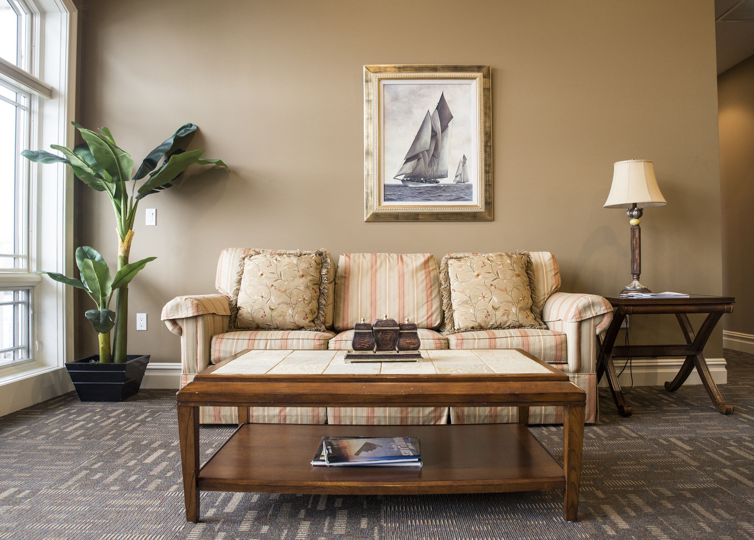 luxury condo, multiple beds | living area | smart tv