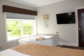 King Jacuzzi Room | View from room - Riverwalk Place Resort & Spa (Gladwin)