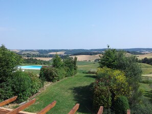 Property grounds - Polfages where the mountains meet the sea, 3 Gites With Pool And Stunning Views (Villautou)