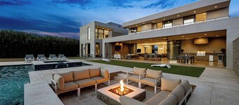 Luxury 7BR Estate in Scottsdale w/Heated Pool, Spa, Pickleball & Mountain Views