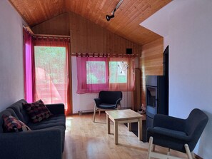 TV, fireplace, DVD player, books - 50 metres from the cable car, quiet, spacious apartment, parking and wifi. (Anzère)