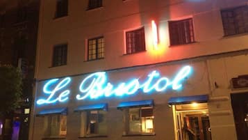 Front of property – evening/night