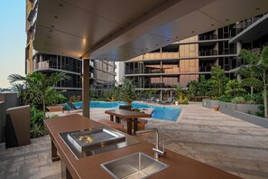 Aire de pique-nique/barbecue