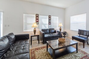 Townhome, 4 Bedrooms | Living area | Flat-screen TV - Bella Vida Home 2 U- Jessie (Kissimmee)
