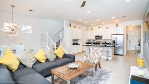 Townhome, 5 Bedrooms | Living area