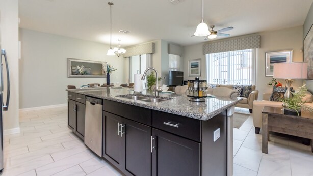 Townhome, 4 Bedrooms | Private kitchen - Storey Lake Exec Villas- 4804cs (Kissimmee)