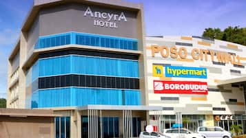 Fassade der Unterkunft