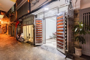 Front of property - evening/night