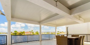 View from property - Waterfront Luxury House with Sunset View (Clear Island Waters)