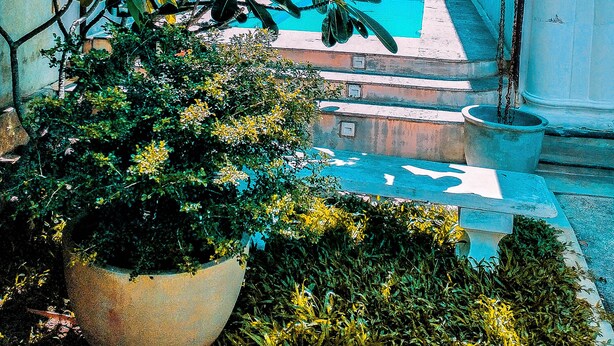 Villa – deluxe, 4 soverom, ved stranden | Terrasse/patio