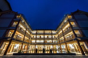 Front of property – evening/night