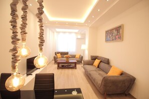 Superior Apartment, Balcony | Living room - Superior Apartments (Tbilisi)