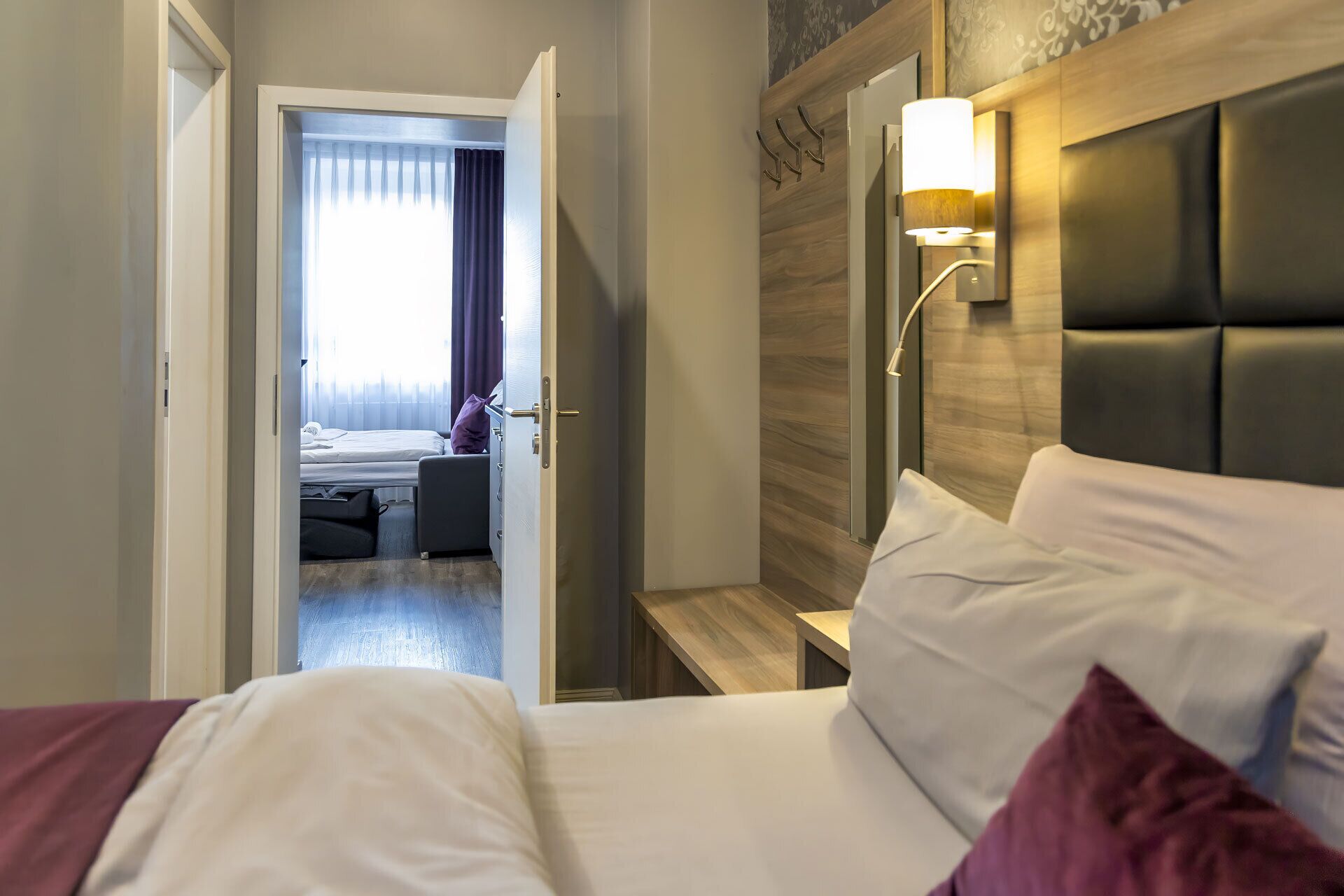 Queensize-Apartment Liebenstein | Ropa de cama hipoalergénica y caja de seguridad en la habitación 