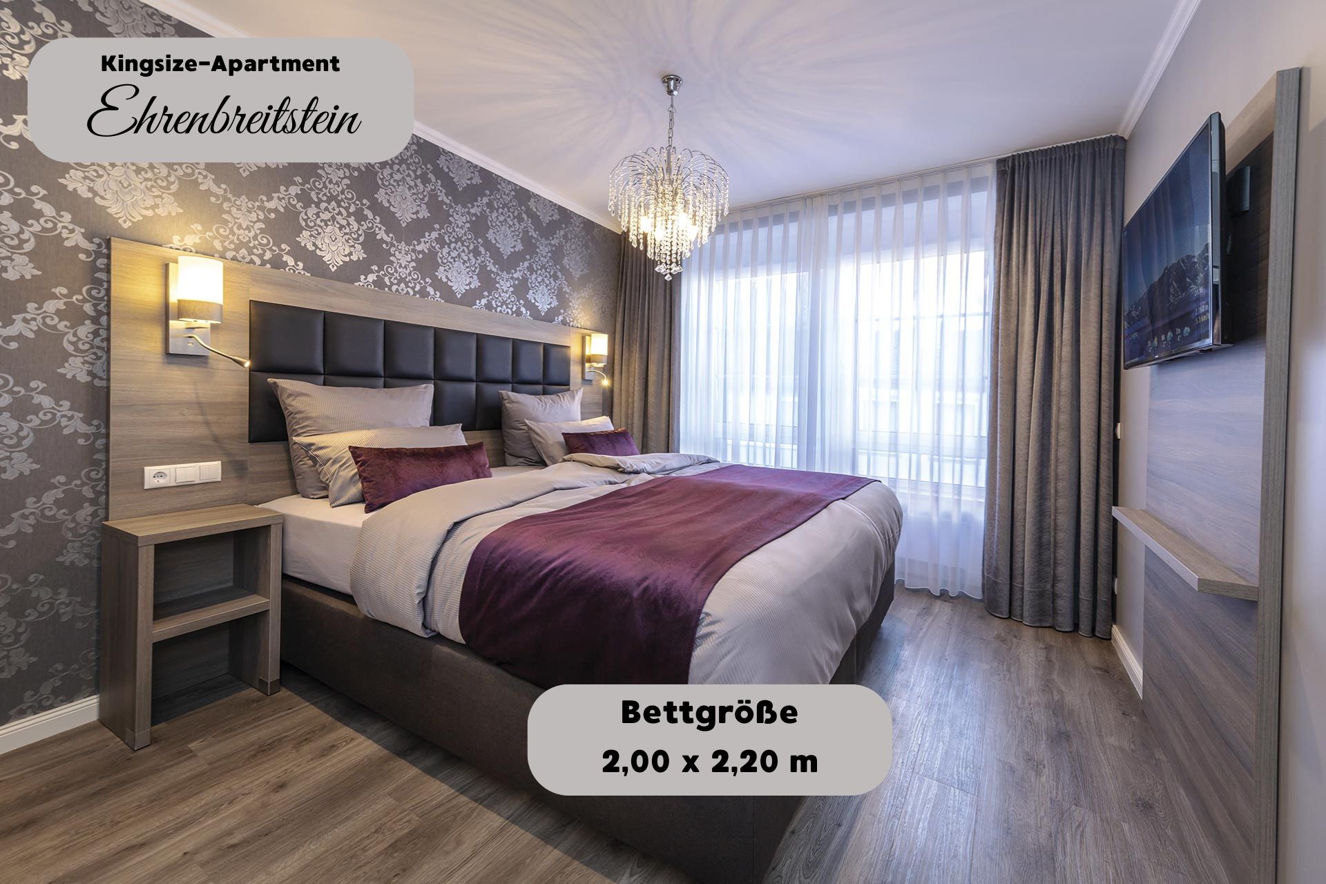 Kingsize-Apartment Ehrenbreitstein