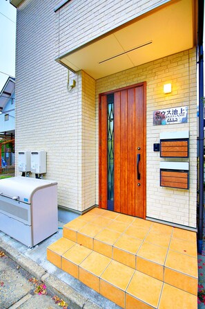 施設の入り口