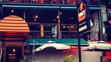 Front of property - evening/night