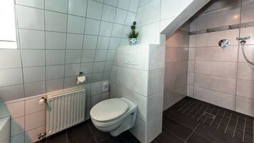 Dusche, Regendusche, kostenlose Toilettenartikel, Haartrockner
