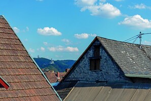 Chambre Double Affaires, non-fumeur, balcon | Terrasse/Patio