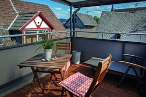 Business-Doppelzimmer, Nichtraucher, Balkon | Terrasse/Patio