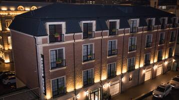 Voorkant van accommodatie