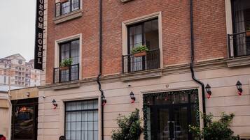 Deluxe kamer, 1 twee- of 2 eenpersoonsbedden | Terras