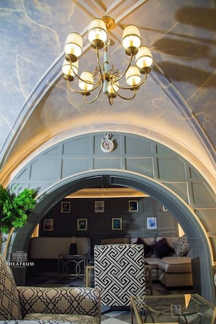 Sala de estar en el lobby