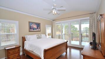 7 bedrooms, premium bedding, memory foam beds, minibar